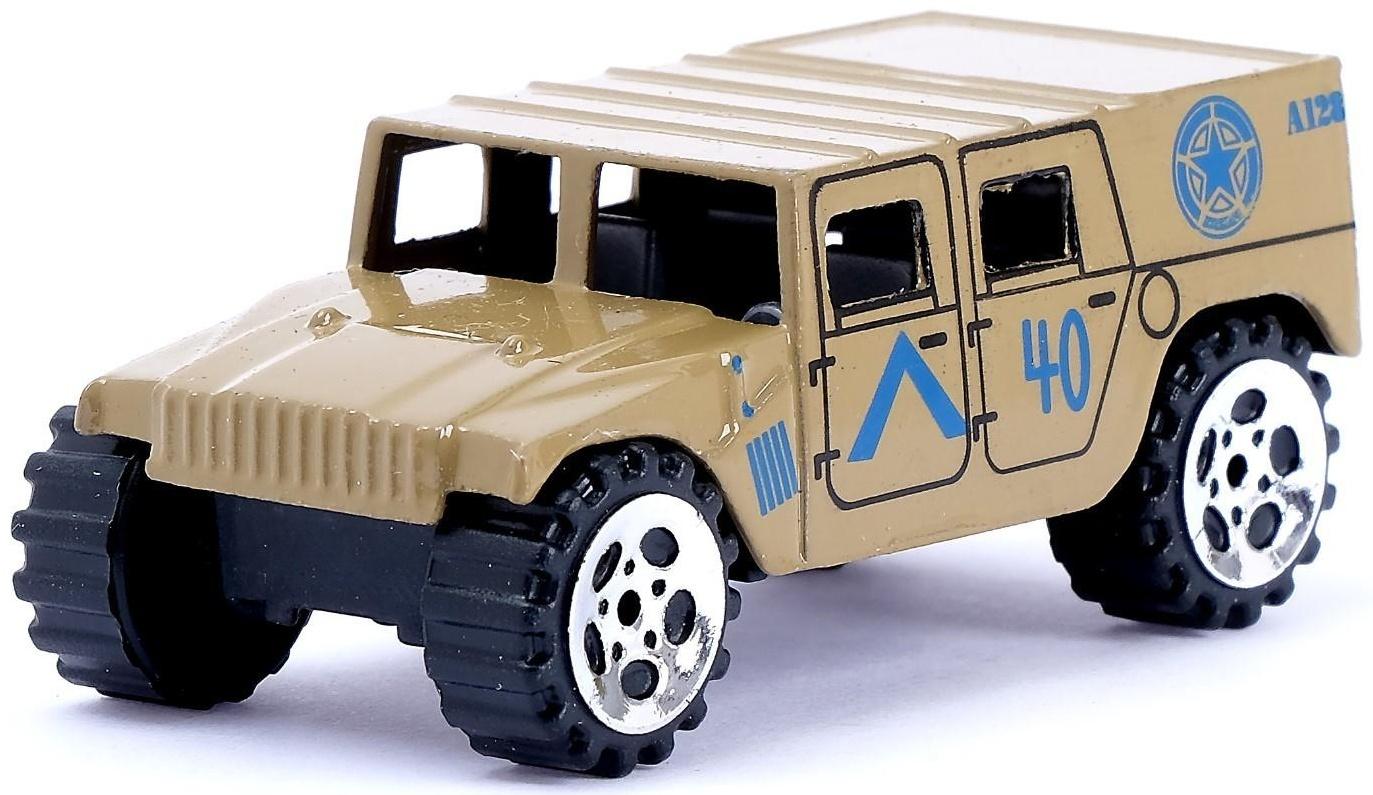 Машина металлическая в яйце «Спецслужбы», масштаб 1:64, МИКС