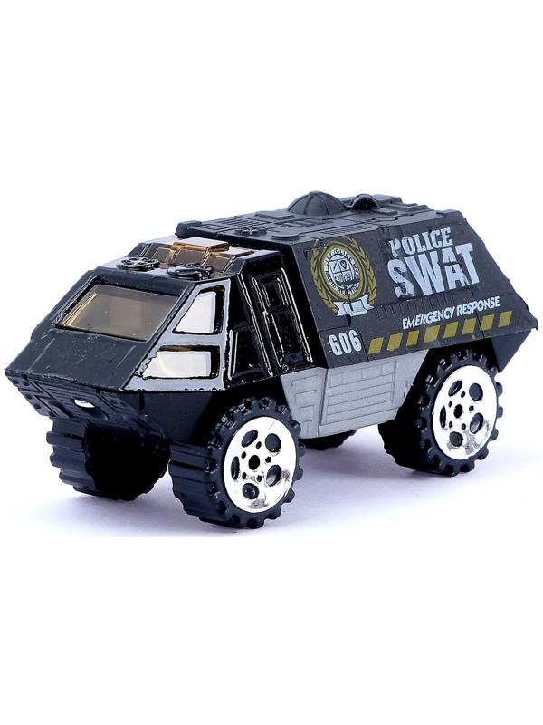 Машина металлическая в яйце «Спецслужбы», масштаб 1:64, МИКС