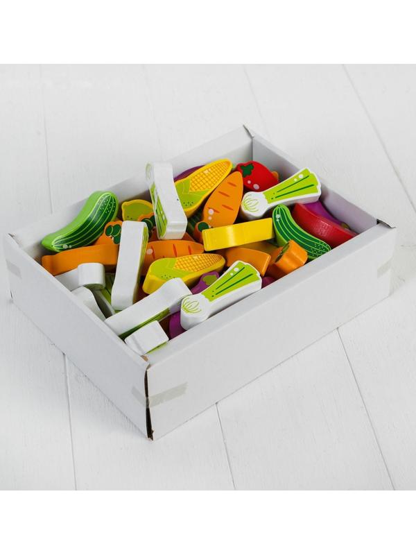 Игра «Падающая башня. Овощи», 55 элементов