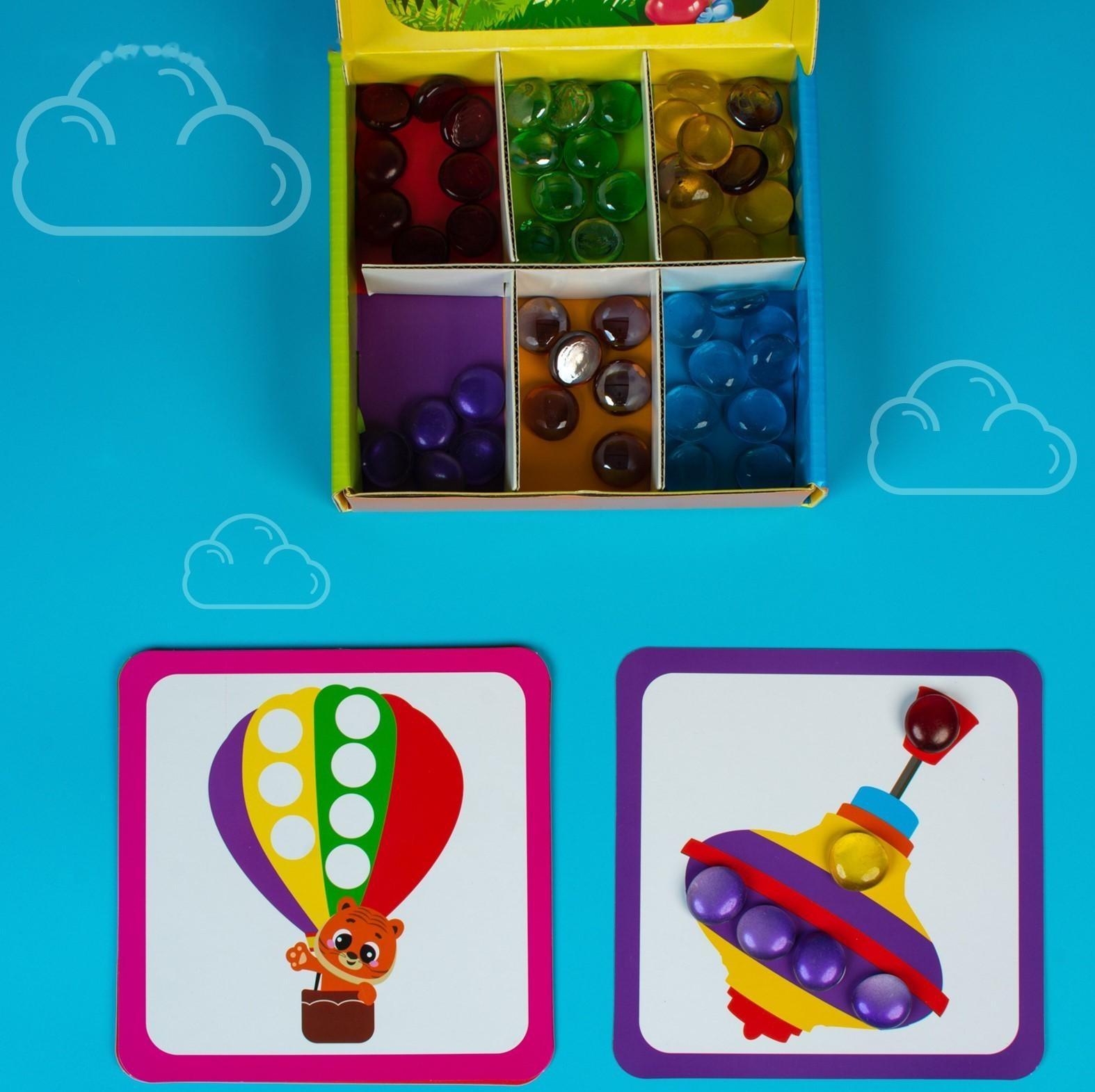 «Марблс. Мозаика с камешками» по методике Монтессори