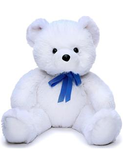 Мягкая игрушка «Медвежонок Стив», цвет белый, 45 см