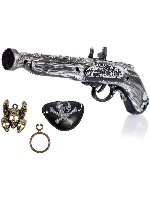 Набор пирата «Черный шторм», 4 предмета, в пакете