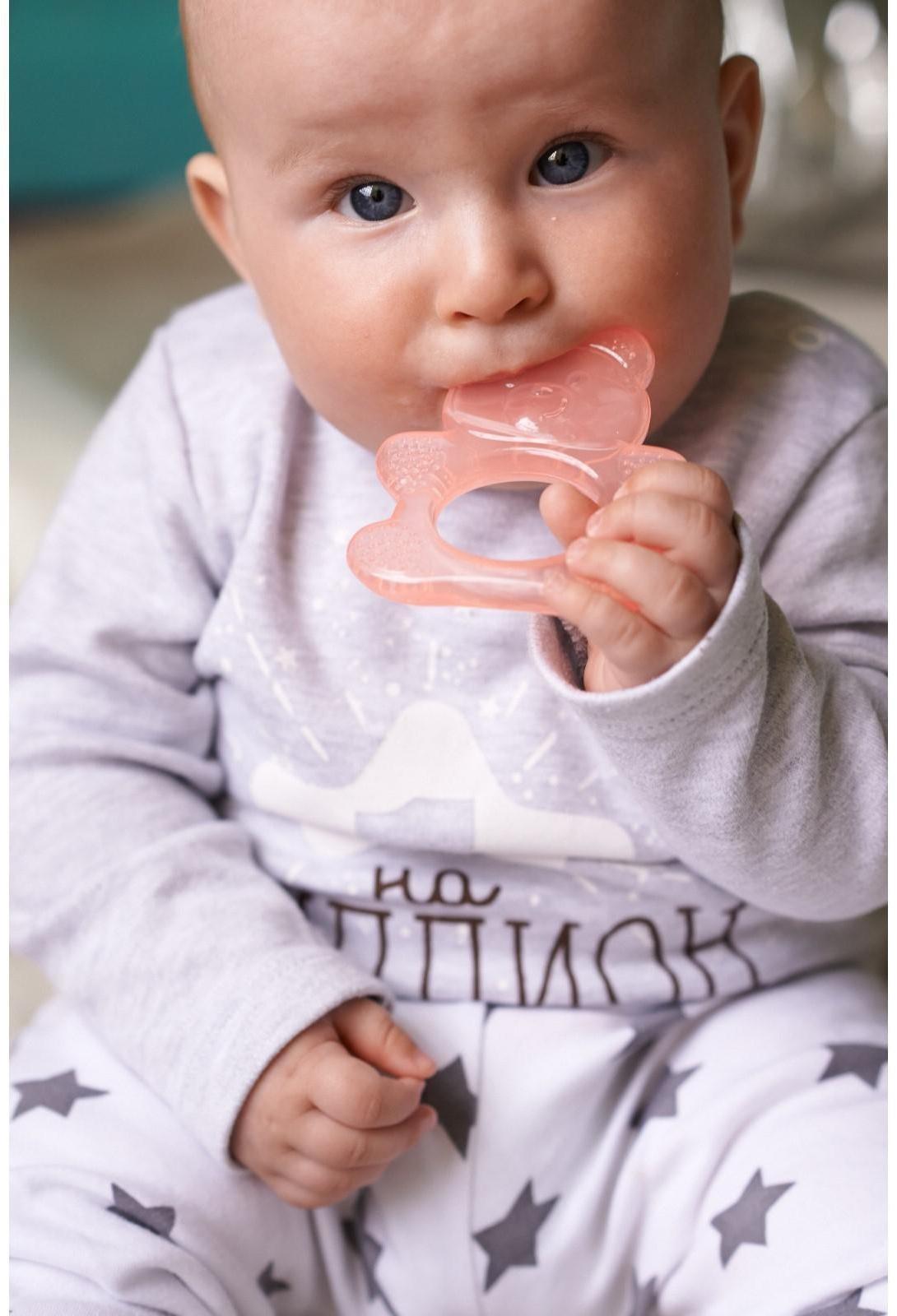 Прорезыватель охлаждающий «Мишка», цвет МИКС