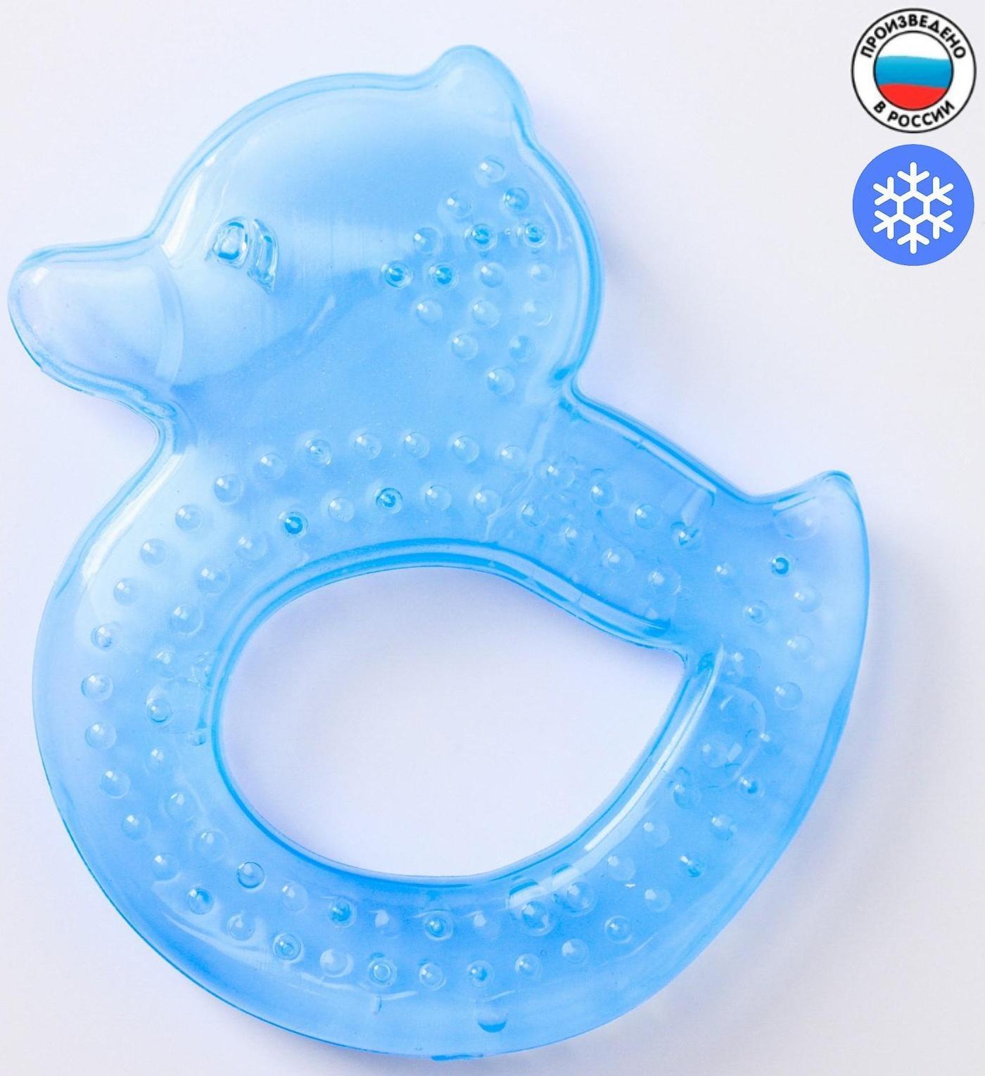 Прорезыватель охлаждающий «Уточка», цвет МИКС