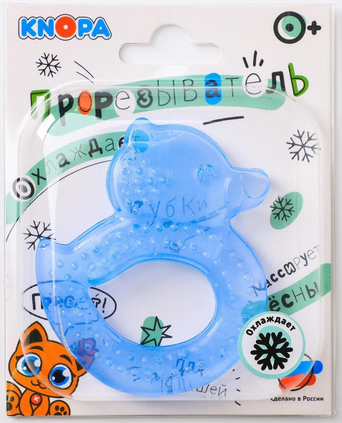 Прорезыватель охлаждающий «Уточка», цвет МИКС