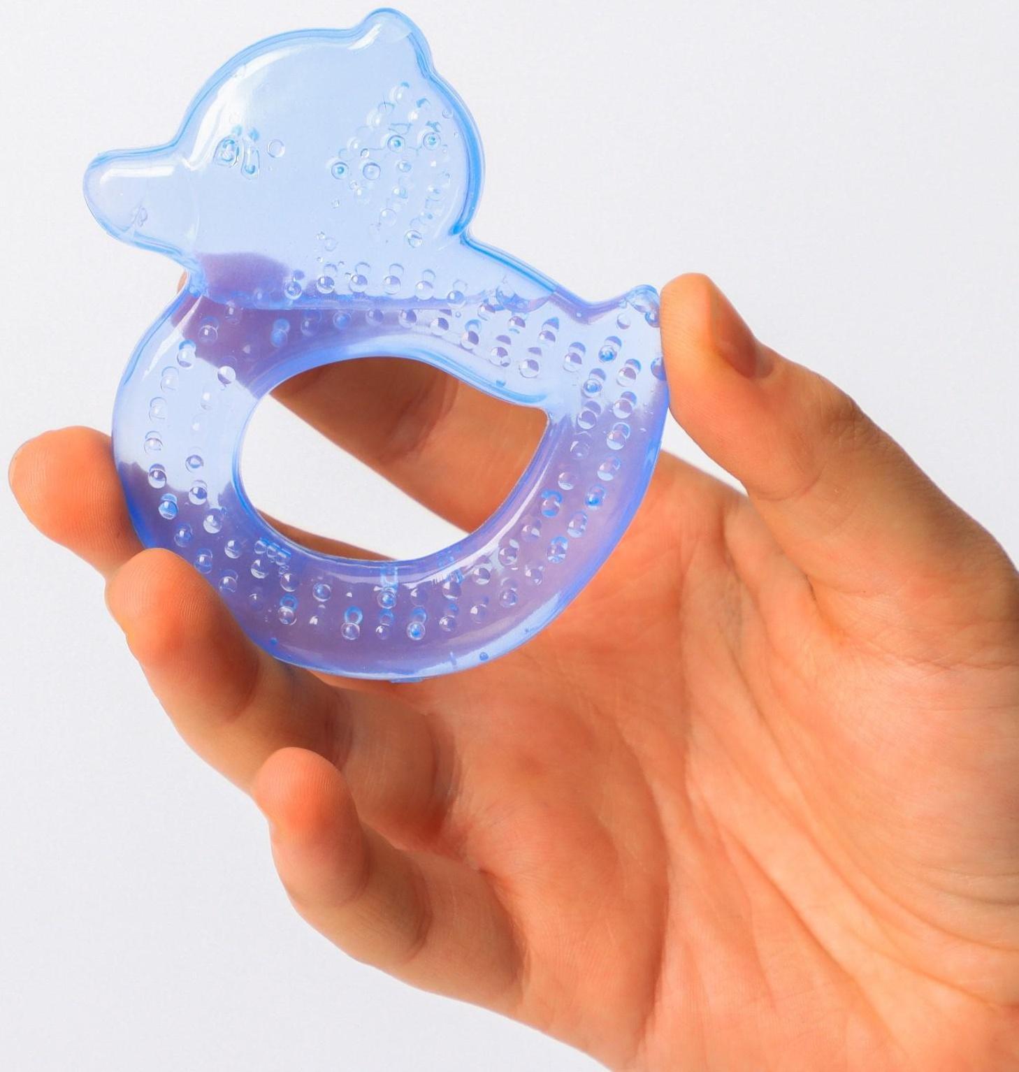 Прорезыватель охлаждающий «Уточка», цвет МИКС