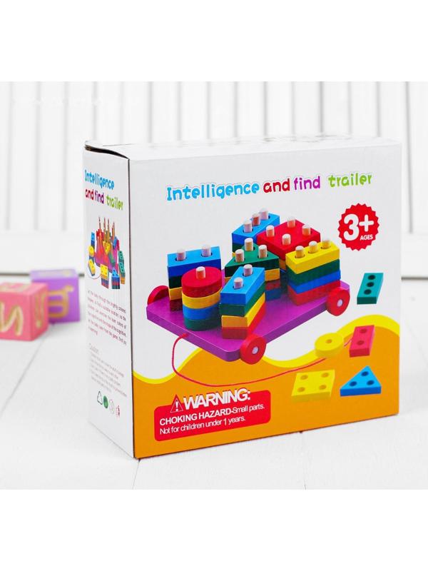 Пирамидка логическая - каталка