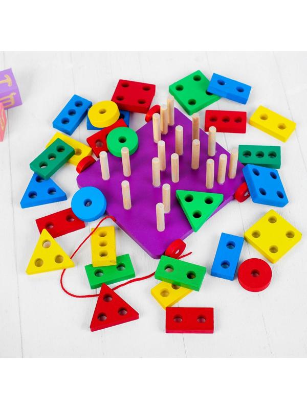 Пирамидка логическая - каталка