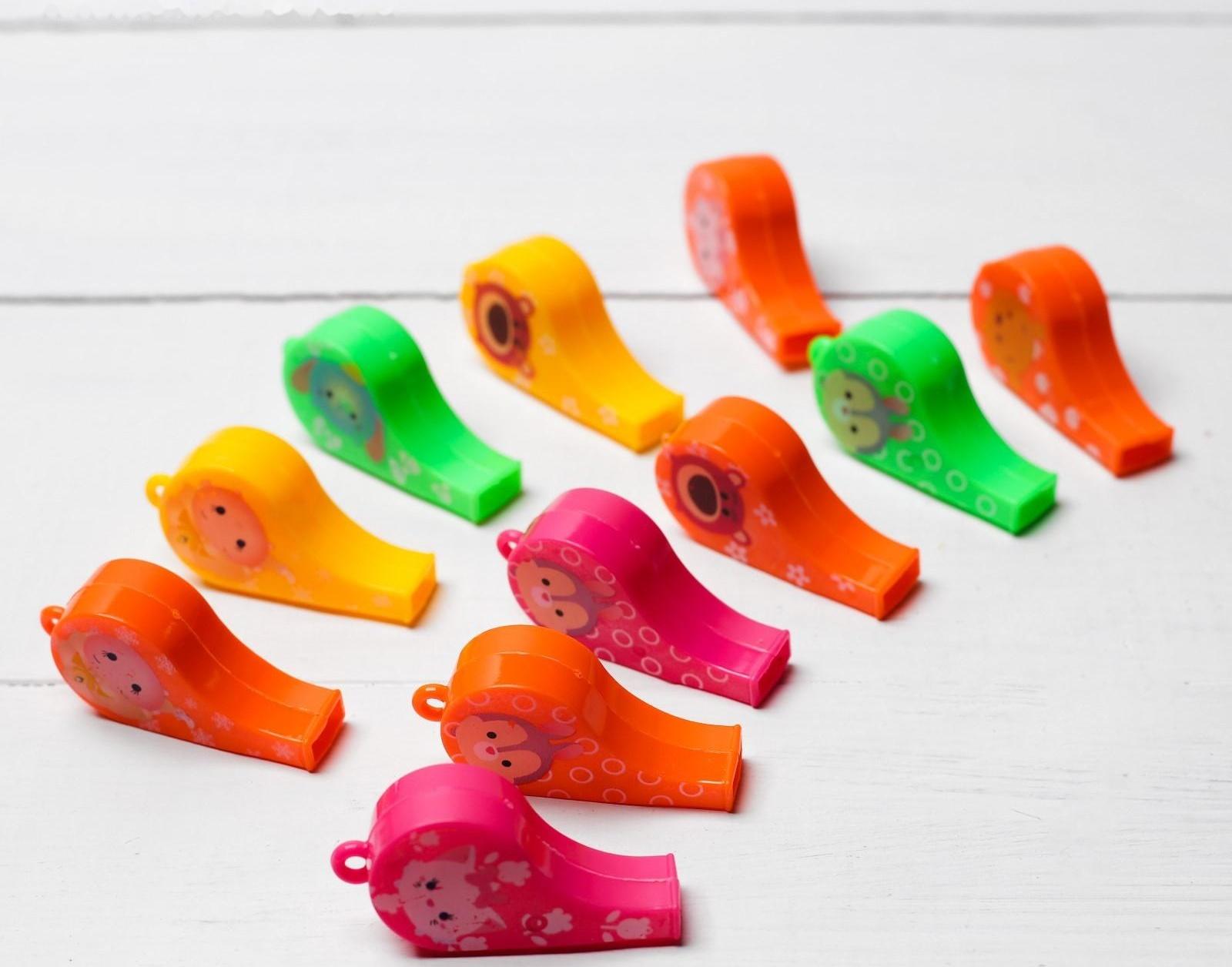 Свисток «Звери», цвета МИКС