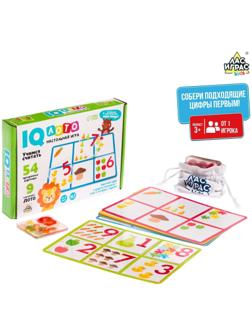 Настольная игра на логику «Умное лото. Учимся считать», мемори