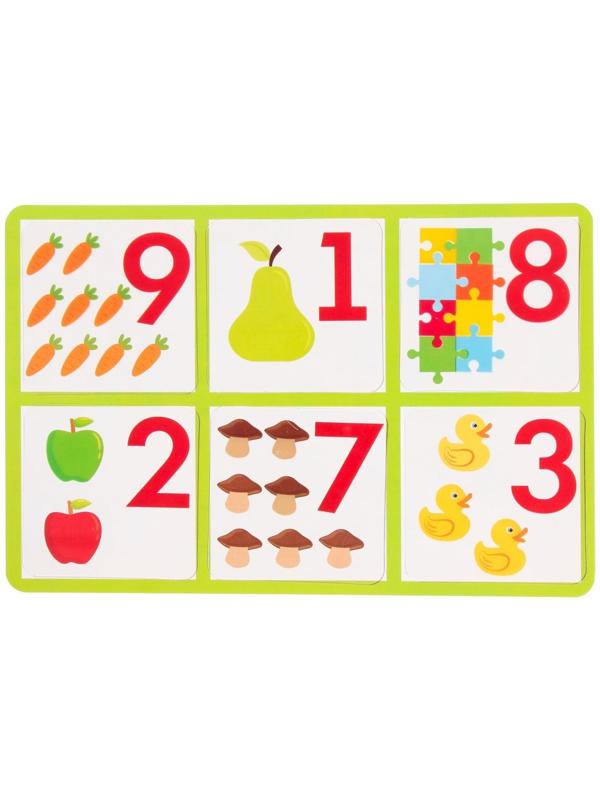 Настольная игра на логику «Умное лото. Учимся считать», мемори