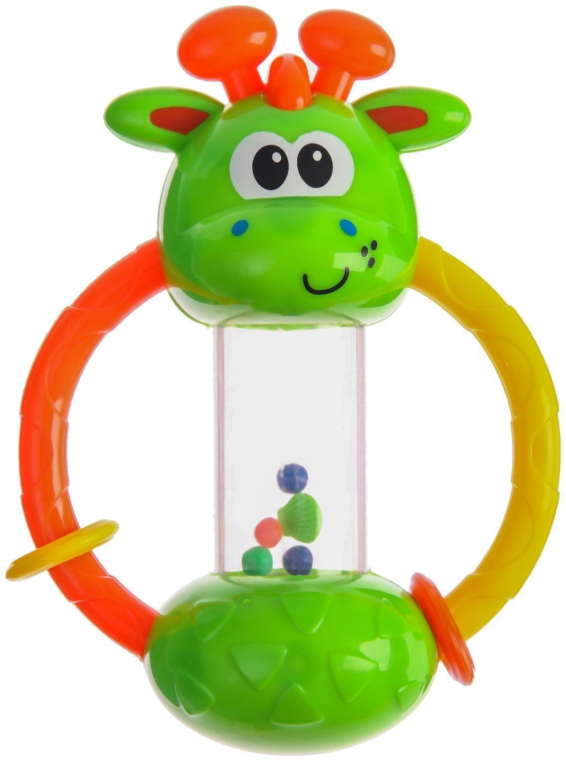Погремушка «Жирафик», цвет МИКС