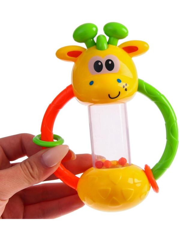 Погремушка «Жирафик», цвет МИКС