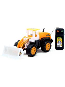 Трактор «Строитель», на дистанционном управлении, работает от батареек, МИКС