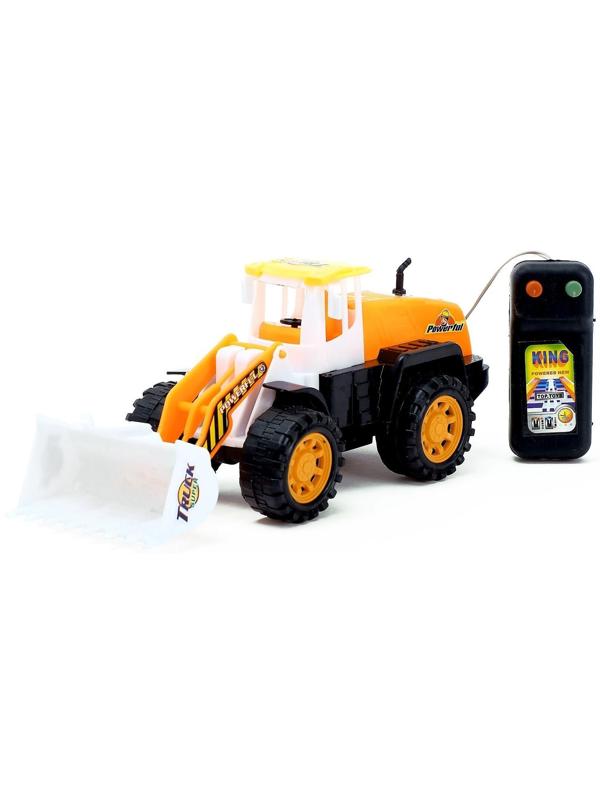 Трактор «Строитель», на дистанционном управлении, работает от батареек, МИКС