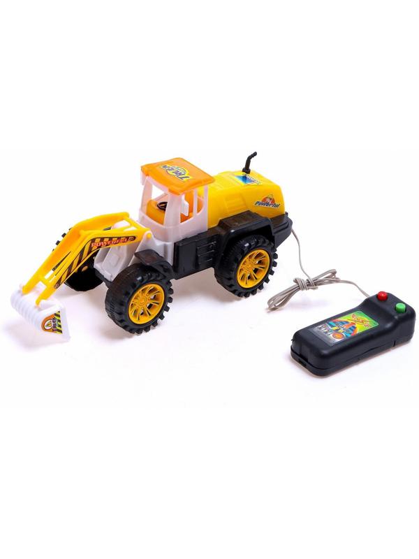 Трактор «Строитель», на дистанционном управлении, работает от батареек, МИКС