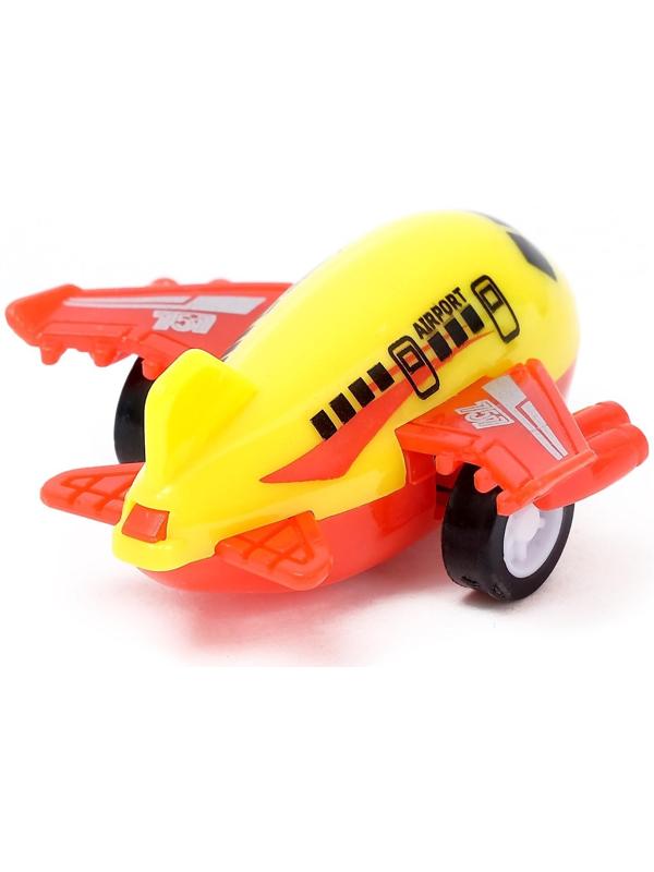 Самолет инерционный «Лайнер», цвета МИКС