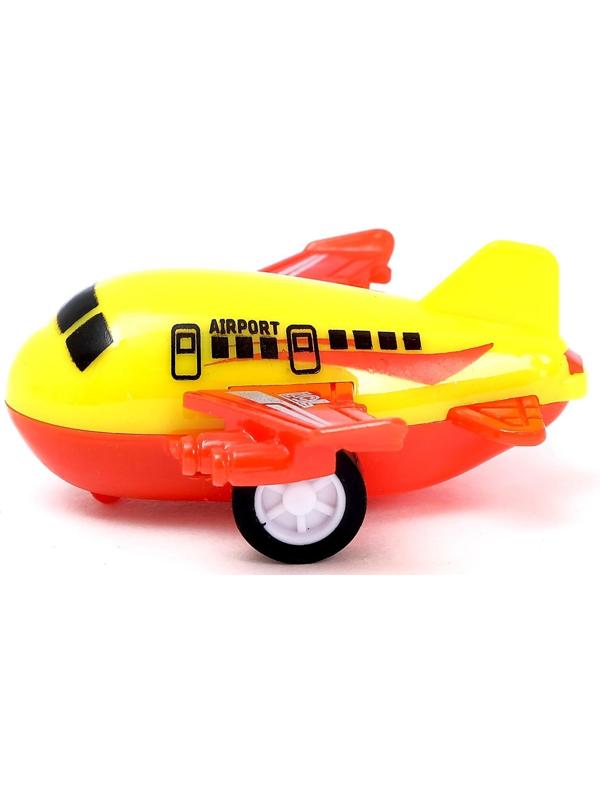 Самолет инерционный «Лайнер», цвета МИКС