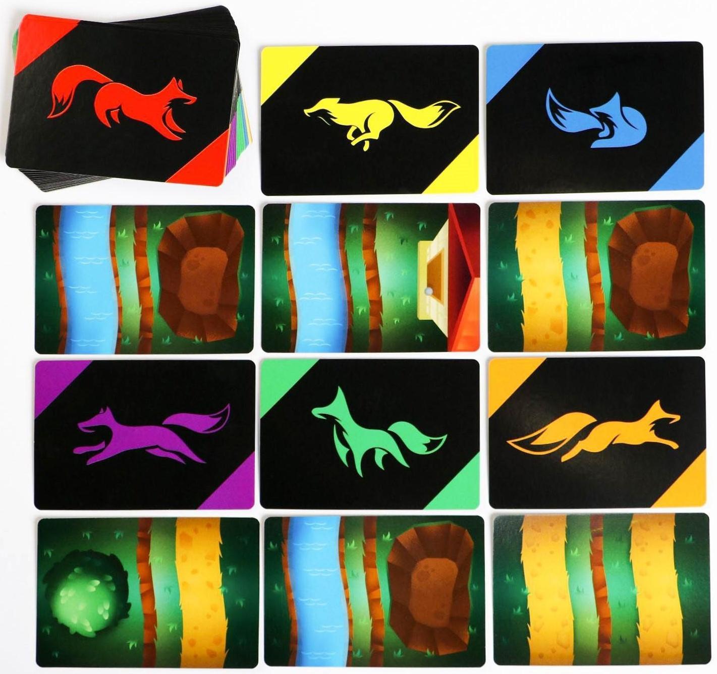 Настольная стратегическая игра «Лисы в курятнике»