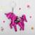 Мягкий брелок-хамелеон «Единорог», цвета МИКС