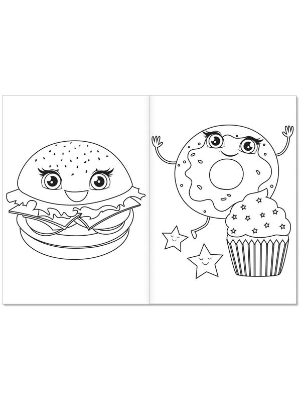 Раскраски для девочек набор «Мои любимые картинки», 10 шт. по 12 стр.