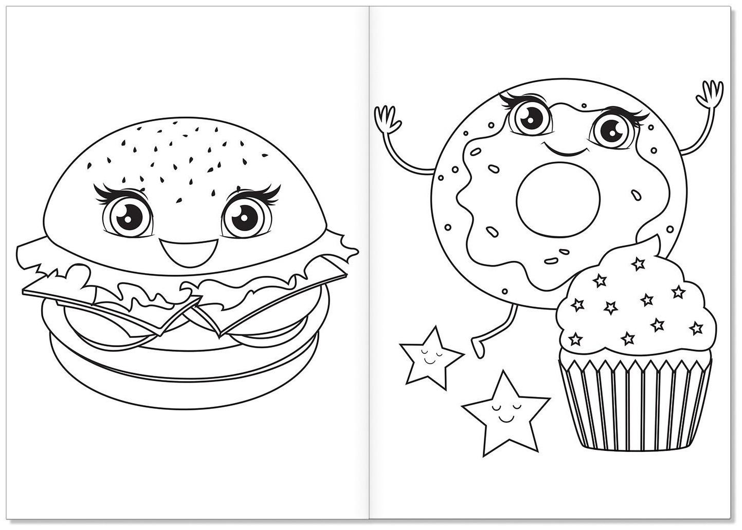 Раскраски А5 для девочек, набор, 10 шт. по 12 стр.
