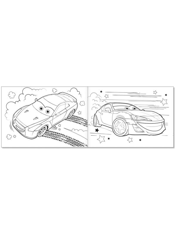 Раскраски для мальчиков набор «Крутые тачки», 8 шт. по 12 стр.