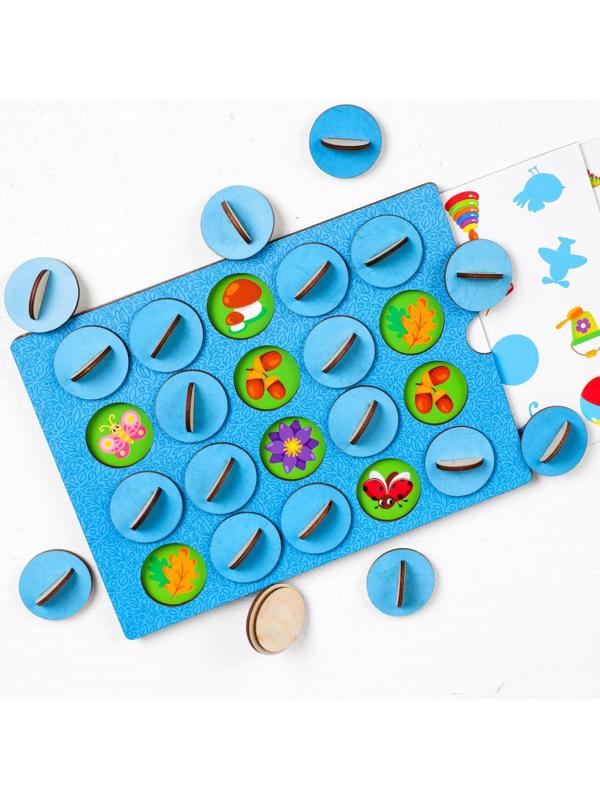 Мемори «Мир вокруг нас». Игрушка для тренировки памяти