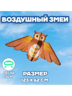 Воздушный змей «Сова», с леской