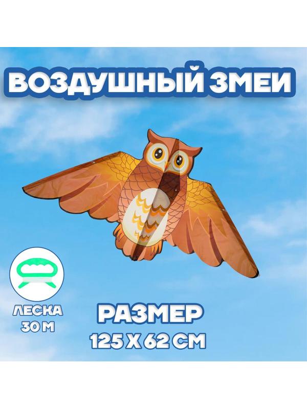 Воздушный змей «Сова», с леской