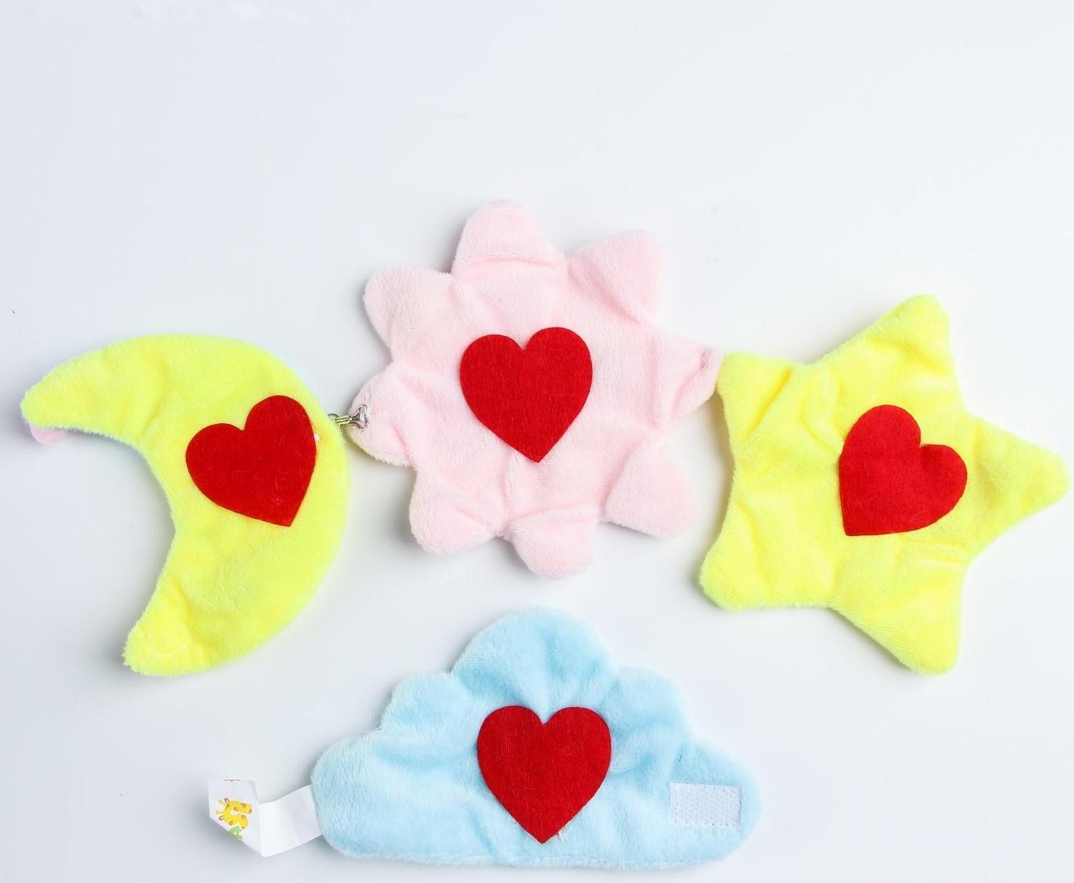 Мягкие развивающие игрушки «Счастливый малыш» (набор 4 штучки), виды МИКС