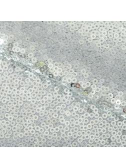 Ткань для пэчворка «Серебро» пайетки, 33 × 33 см