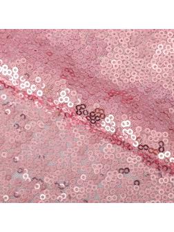 Ткань для пэчворка «Розовая» пайетки, 33 × 33 см