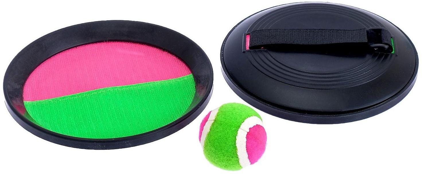 Игра «Поймай мяч», на липучках, d=15,5 см