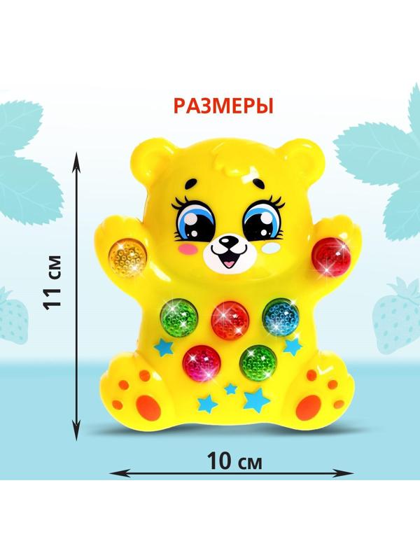 Музыкальная игрушка «Медвежонок», световые и звуковые эффекты