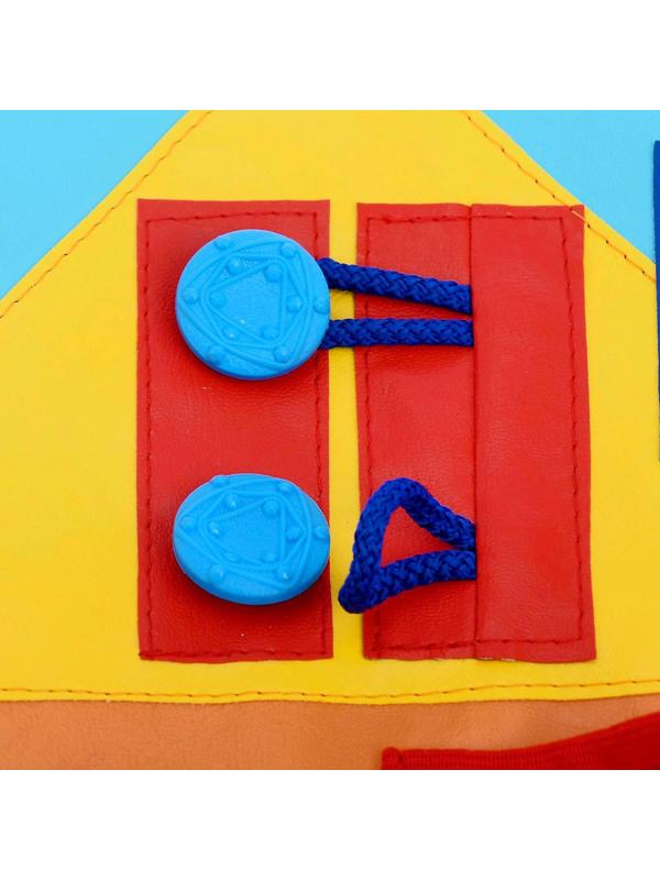 Коврик развивающий тактильный «Домик», 60 × 50 см, по методике Монтессори