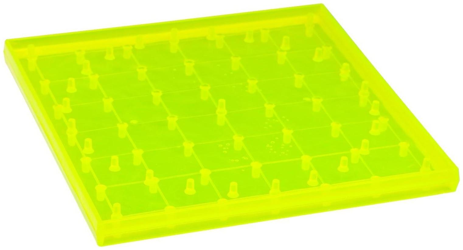 Геоборд двусторонний «Фрукты» со сменными картинками и резиночками, по методике Монтессори, планшет цвет МИКС