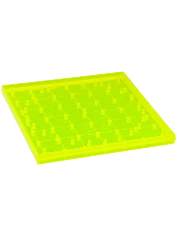 Геоборд двусторонний «Фрукты» со сменными картинками и резиночками, по методике Монтессори, планшет цвет МИКС