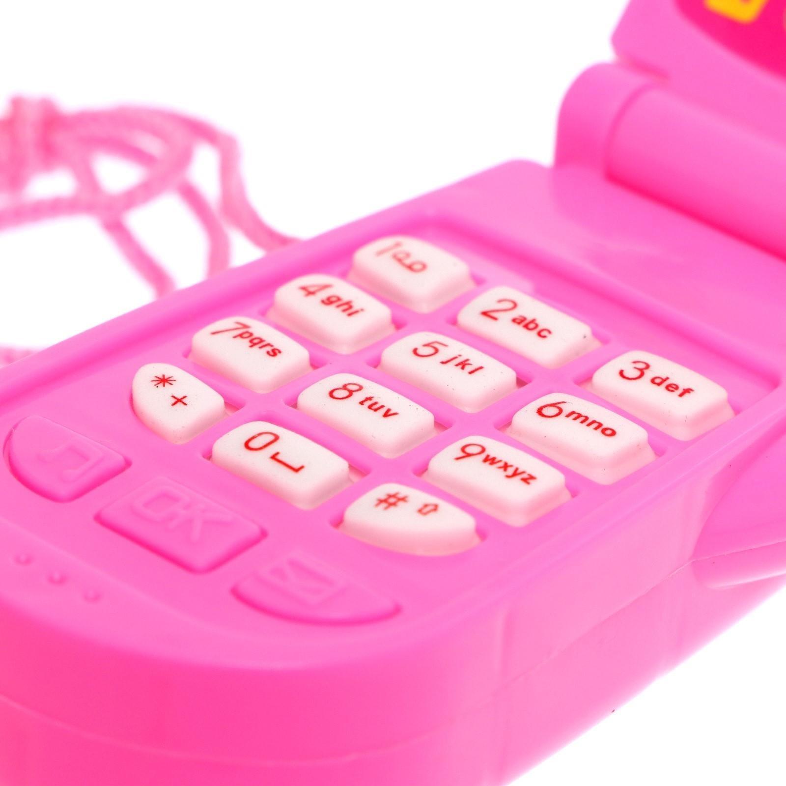 Музыкальный телефон «Самой стильной», световой и звуковой эффекты, МИКС