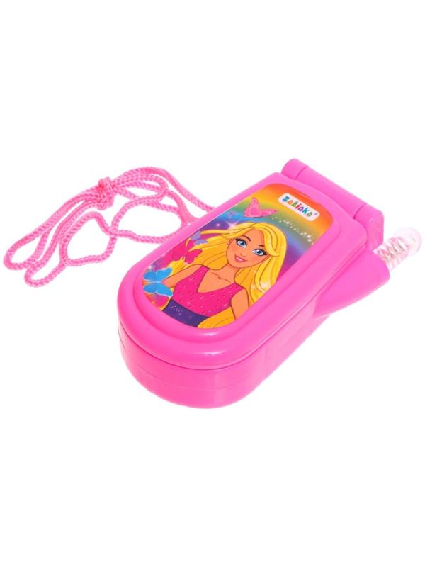 Музыкальный телефон «Самой стильной», световой и звуковой эффекты, МИКС