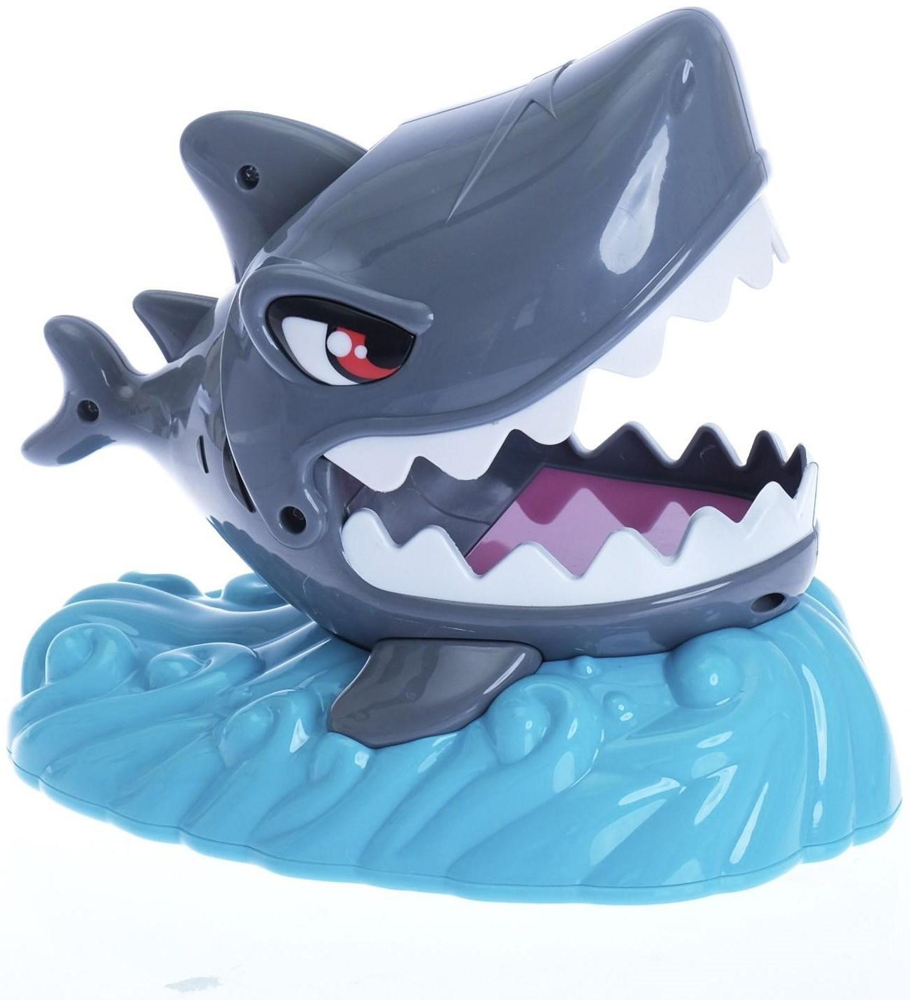 Настольная игра на ловкость «Не шути с акулой», пасть открывается