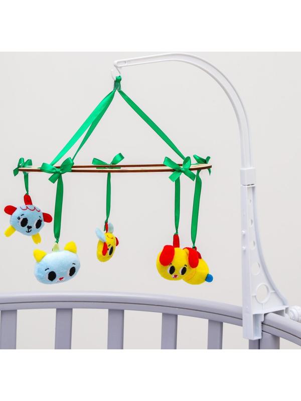 Подвеска с игрушками на мобиль «Зверята», виды МИКС