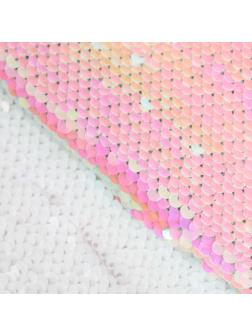 Ткань для пэчворка «Белая-розовая», 33 × 33 см