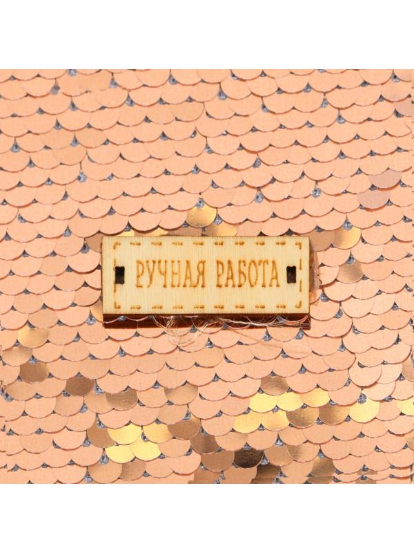 Ткань для пэчворка «Белая-золотая», 33 × 33 см