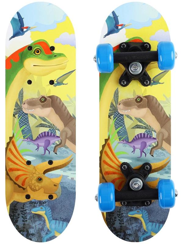 Скейтборд детский 44 х 14 см, колёса PVC d=50 мм