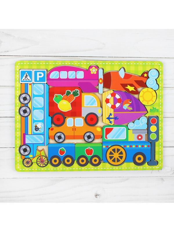 Головоломка «Учим транспорт»