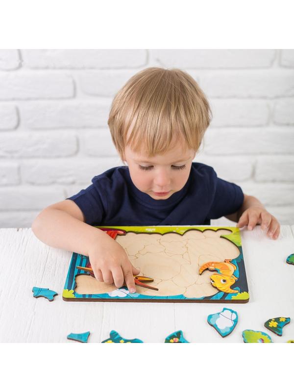 Головоломка «Прогулка с динозаврами»