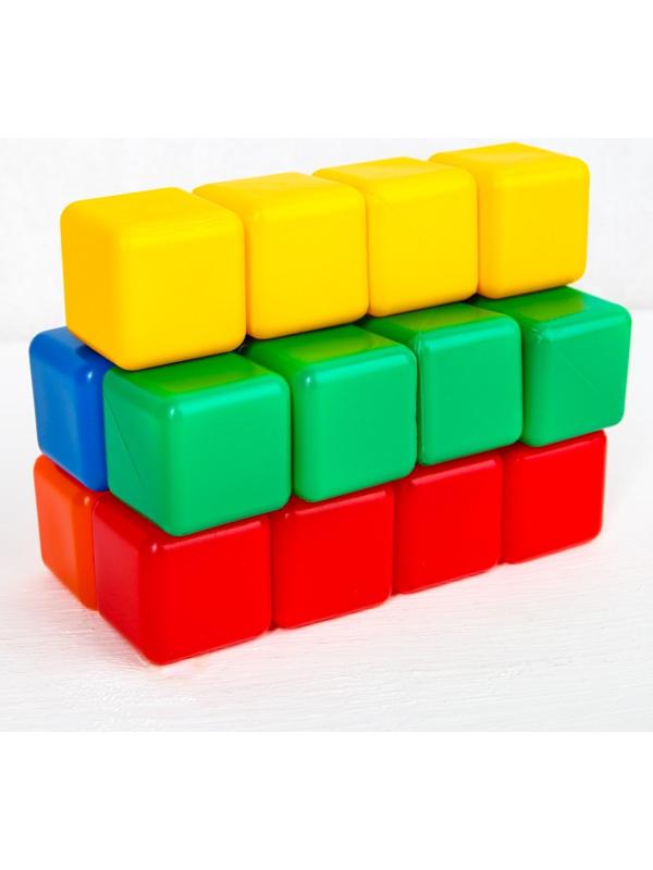 Набор цветных кубиков, «Смешарики», 20 шт., 4×4 см