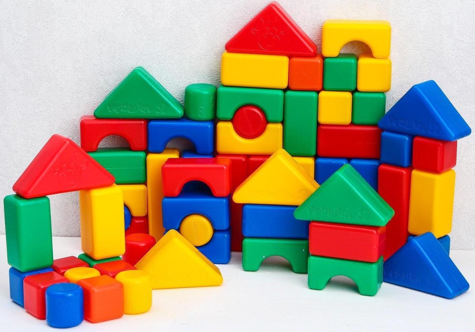 Набор цветных кубиков, 