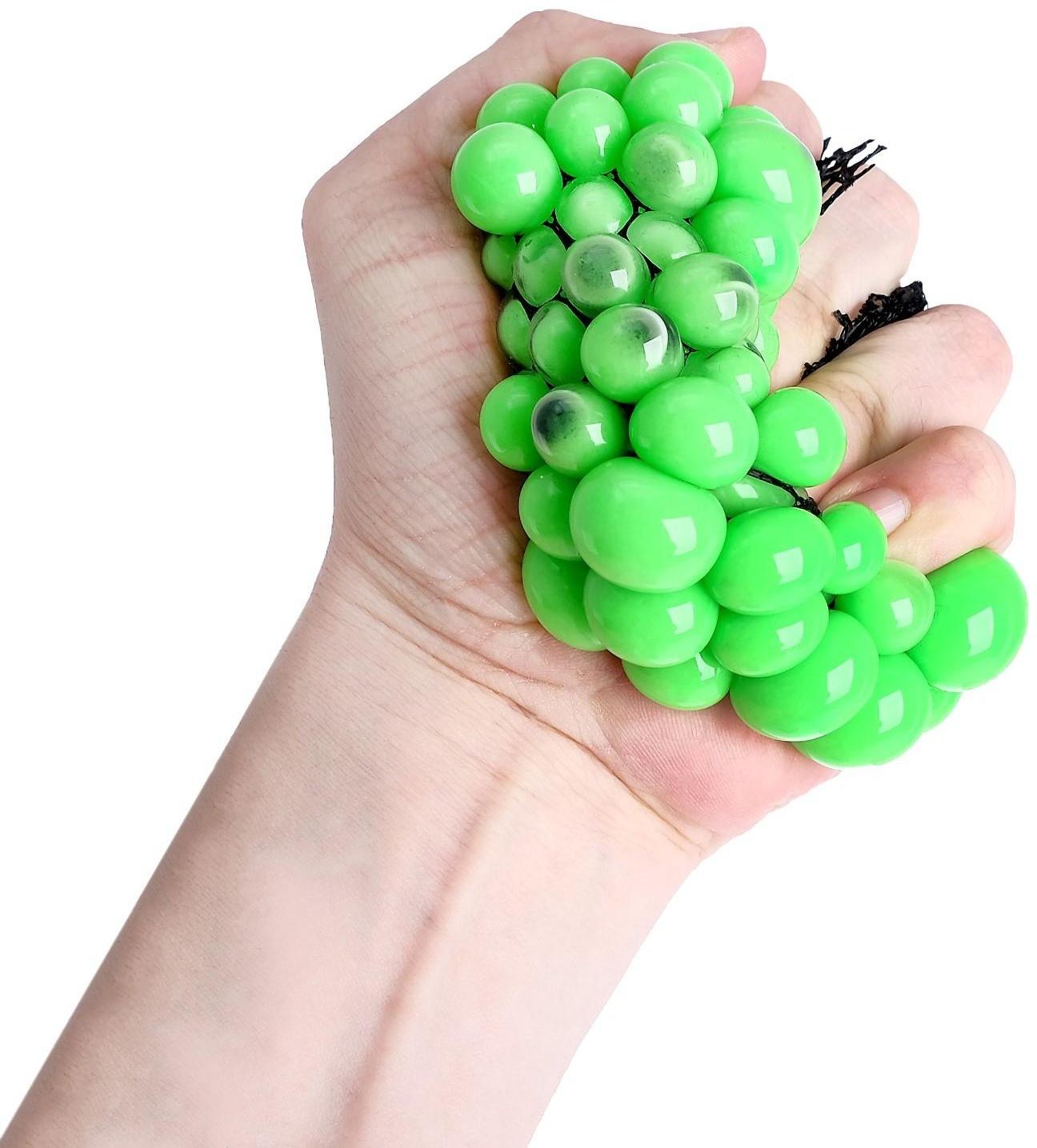 Набор для опытов «Мялка в сетке с шариками растушками»